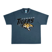 Midnight Navy towson tigers Urban Heavy Tee - linhVisuals