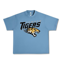 Pebble Blue towson tigers Urban Heavy Tee - linhVisuals