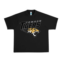 Black towson tigers Urban Heavy Tee - linhVisuals