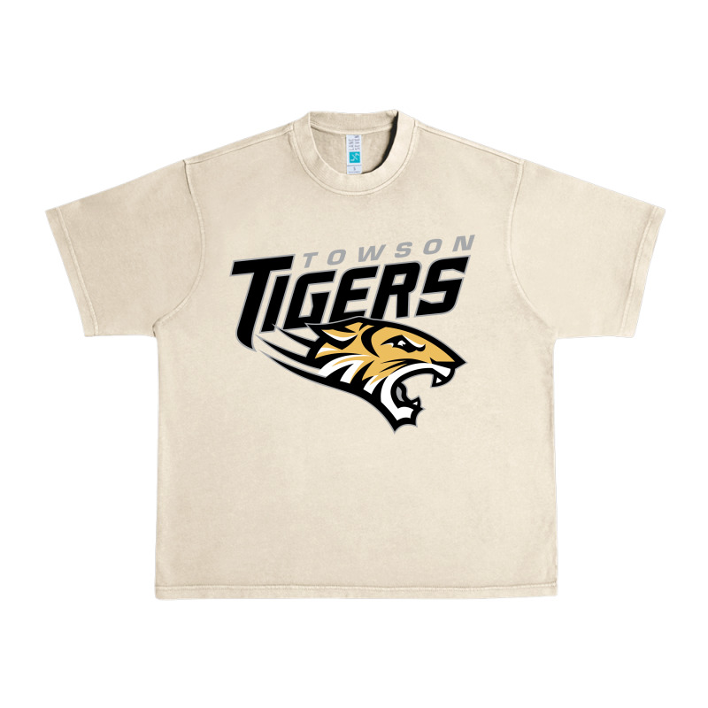 Towson Tigers Urban Heavy Tee by linhVisuals | Teevron