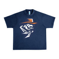 Navy utep miners Urban Heavy Tee - linhVisuals
