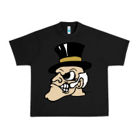 Black wake forest demon deacons Urban Heavy Tee - linhVisuals