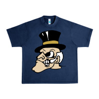Navy wake forest demon deacons Urban Heavy Tee - linhVisuals