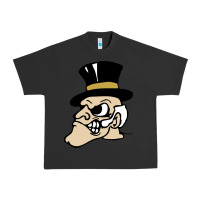 Pigment Black wake forest demon deacons Urban Heavy Tee - linhVisuals