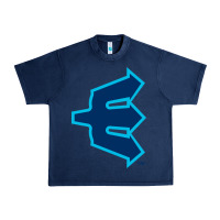 Navy everett aquasox Urban Heavy Tee - linhVisuals