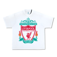 White new you'll never walk alone liverpool Urban Heavy Tee - linhVisuals