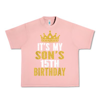 Salmon it's my son's 15th birthday 15 years old boy t shirt Urban Heavy Tee - linhVisuals
