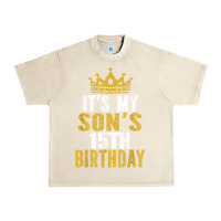 Sandshell it's my son's 15th birthday 15 years old boy t shirt Urban Heavy Tee - linhVisuals