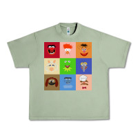 Oil Green Muppets and Friends Urban Heavy Tee - linhVisuals