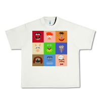 Pistachio Muppets and Friends Urban Heavy Tee - linhVisuals