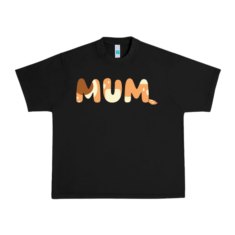 Bluey Mum Urban Heavy Tee by linhVisuals | Teevron