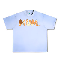 Grape Ice Bluey Mum Urban Heavy Tee - linhVisuals