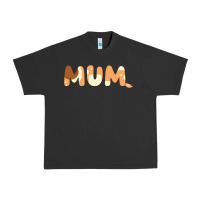 Pigment Black Bluey Mum Urban Heavy Tee - linhVisuals