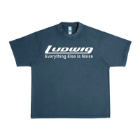 Midnight Navy ludwig percussion Urban Heavy Tee - linhVisuals