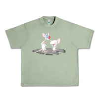 Oil Green newanimaniacs pinky and the brain Urban Heavy Tee - linhVisuals