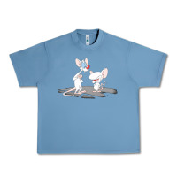 Pebble Blue newanimaniacs pinky and the brain Urban Heavy Tee - linhVisuals