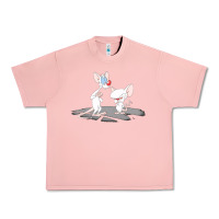 Salmon newanimaniacs pinky and the brain Urban Heavy Tee - linhVisuals