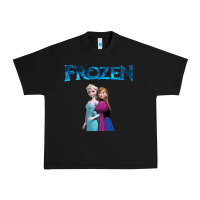 Black newanna and elsa frozen Urban Heavy Tee - linhVisuals