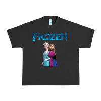 Pigment Black newanna and elsa frozen Urban Heavy Tee - linhVisuals
