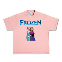 Salmon newanna and elsa frozen Urban Heavy Tee - linhVisuals