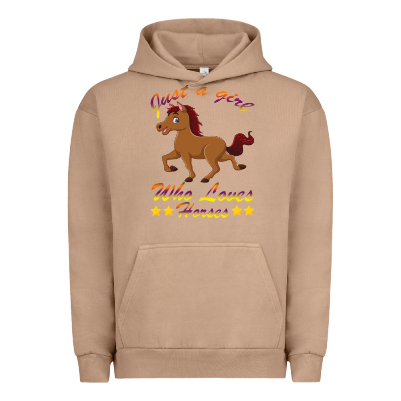 Just A Girl Who Loves Horses Urban Hoodie by Bettercallsaul | Teevron