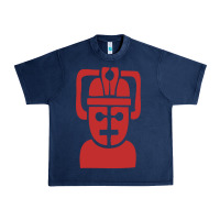 Navy cyberman Urban Heavy Tee - linhVisuals