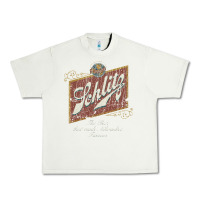 Pistachio schlitz beer Urban Heavy Tee - linhVisuals