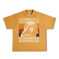 Peanut Butter i knew it im surrounded by assholes Urban Heavy Tee - linhVisuals