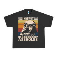 Pigment Black i knew it im surrounded by assholes Urban Heavy Tee - linhVisuals
