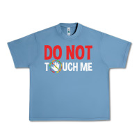 Pebble Blue do not touch me autism kid Urban Heavy Tee - linhVisuals