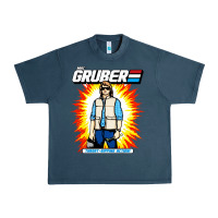 Midnight Navy macgruber action figure Urban Heavy Tee - linhVisuals