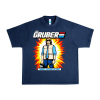 Navy macgruber action figure Urban Heavy Tee - linhVisuals