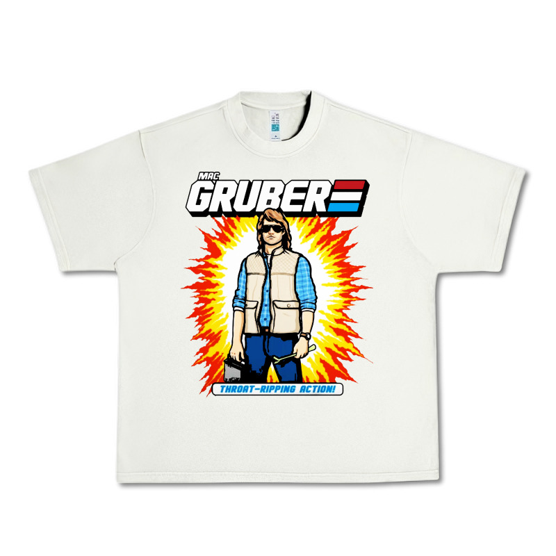 Macgruber Action Figure Urban Heavy Tee by linhVisuals | Teevron