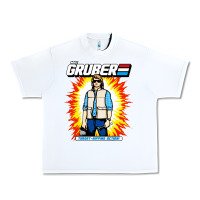 White macgruber action figure Urban Heavy Tee - linhVisuals