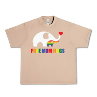 Burro free mom hugs pride elephant rainbow Urban Heavy Tee - linhVisuals