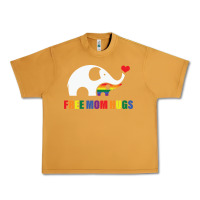 Peanut Butter free mom hugs pride elephant rainbow Urban Heavy Tee - linhVisuals