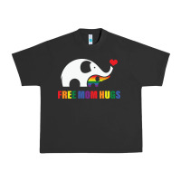 Pigment Black free mom hugs pride elephant rainbow Urban Heavy Tee - linhVisuals