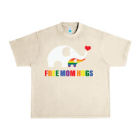 Sandshell free mom hugs pride elephant rainbow Urban Heavy Tee - linhVisuals