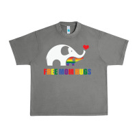 Tornado free mom hugs pride elephant rainbow Urban Heavy Tee - linhVisuals