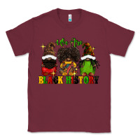 Burgundy We are black history Classic Tee - FaDigitalArtStudio