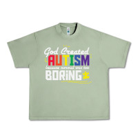 Oil Green god created autism normal was too boring Urban Heavy Tee - linhVisuals