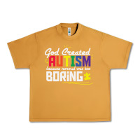 Peanut Butter god created autism normal was too boring Urban Heavy Tee - linhVisuals