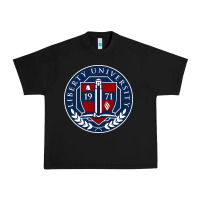 Black liberty university seal Urban Heavy Tee - linhVisuals