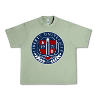 Oil Green liberty university seal Urban Heavy Tee - linhVisuals
