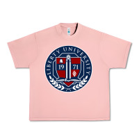 Salmon liberty university seal Urban Heavy Tee - linhVisuals