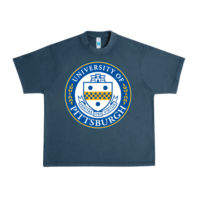 University Of Pittsburgh Urban Heavy Tee by linhVisuals | Teevron