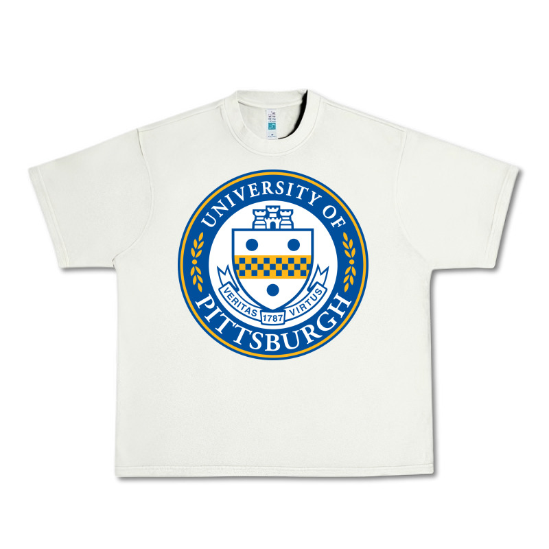 University Of Pittsburgh Urban Heavy Tee by linhVisuals | Teevron