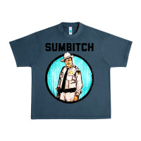 Midnight Navy sumbitch Urban Heavy Tee - linhVisuals