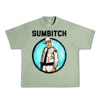 Oil Green sumbitch Urban Heavy Tee - linhVisuals