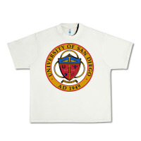Pistachio university of san diego Urban Heavy Tee - linhVisuals